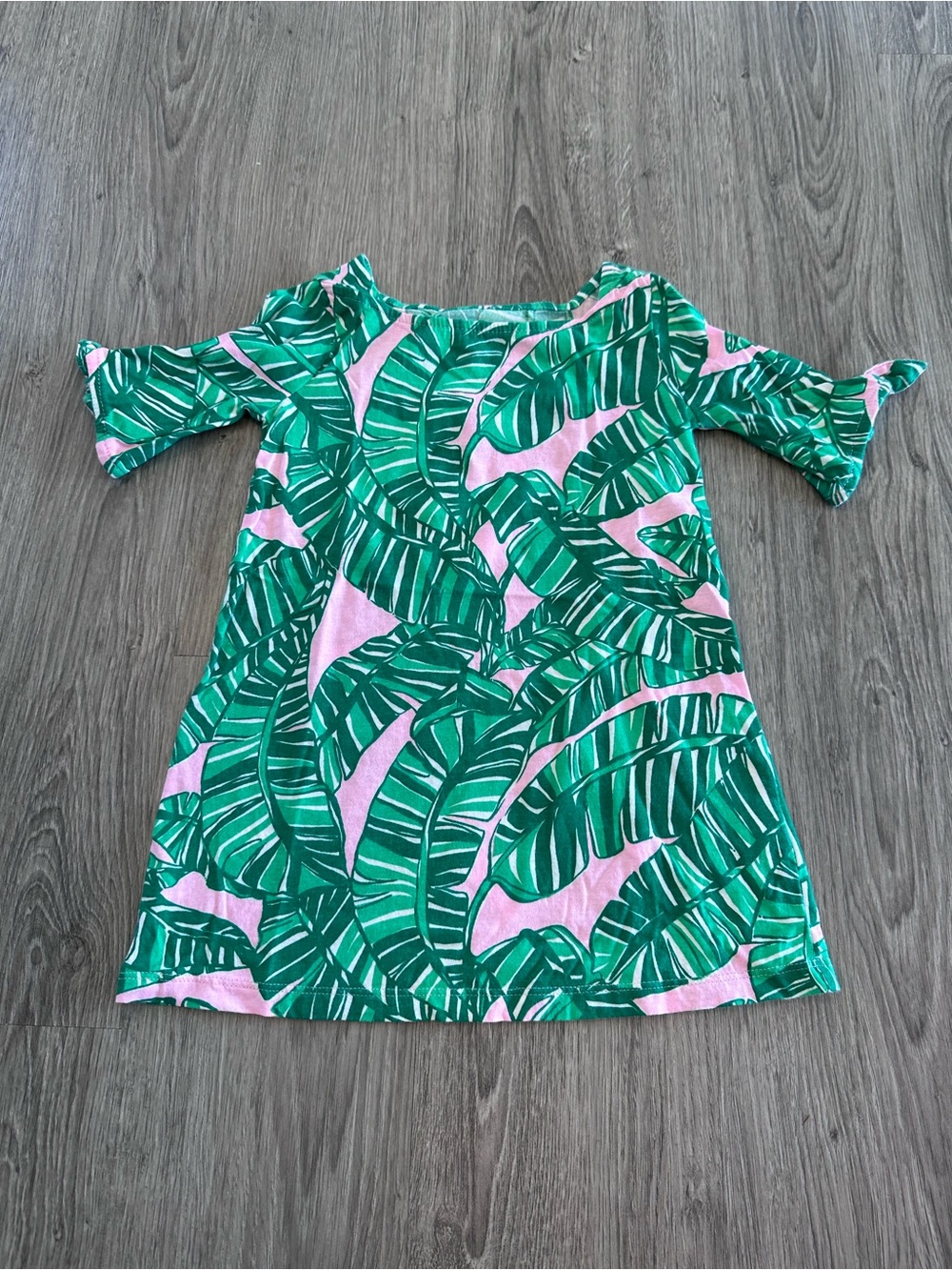 Girl’s Lilly Pulitzer Palm Leaf Dress - XS (2-3)